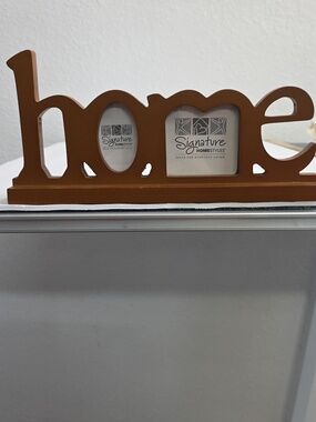 Signature Homestyles Wood HOME Picture Frame